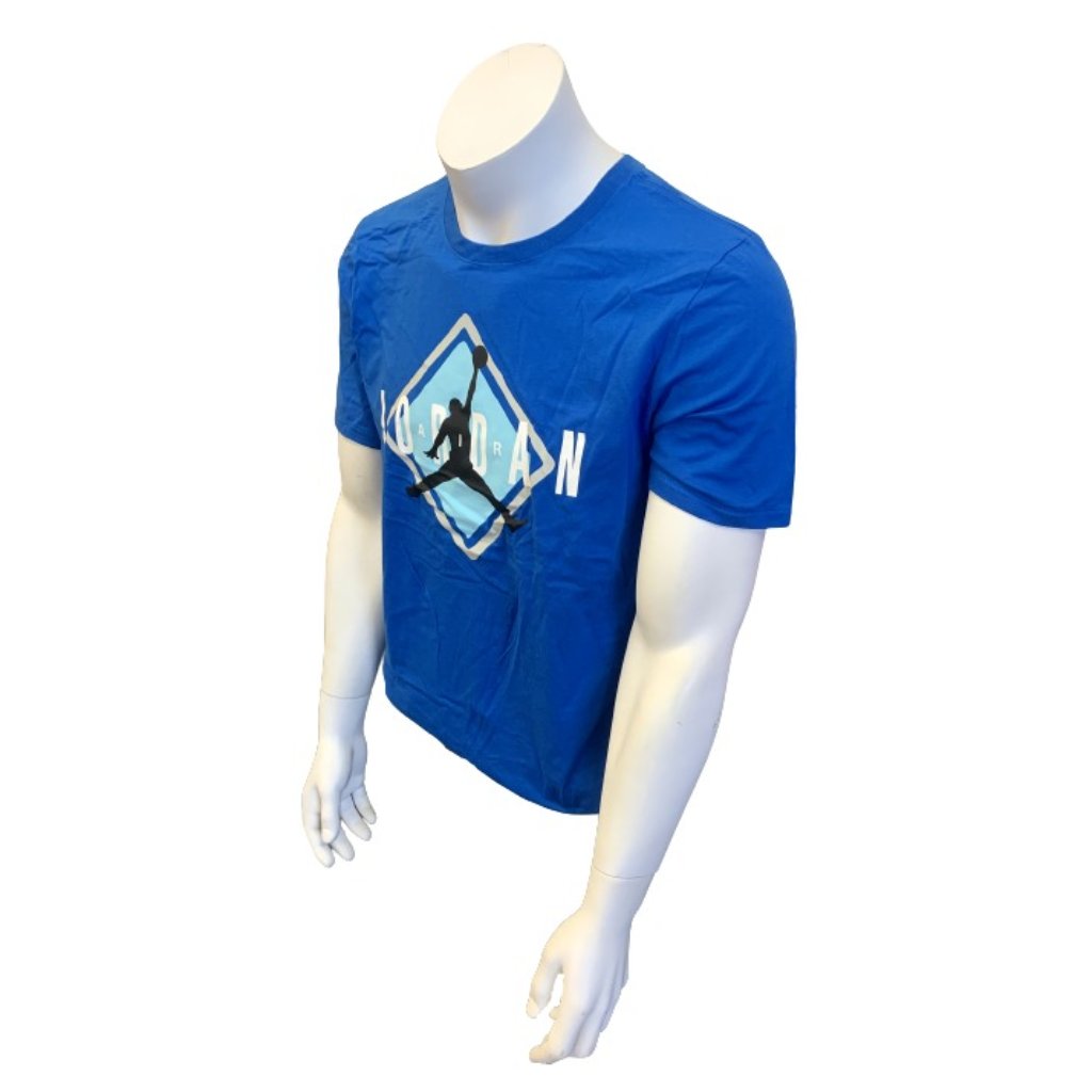 Nike Jordan Men's Air Jordan Jumpman Blue Shirt